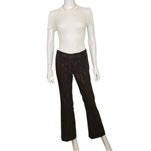 ☀️SUMMER SALE☀️Mixit- Brown Silver Striped Pants